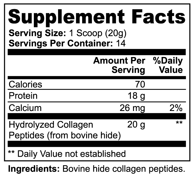 Joint & Vitality | Collagen Peptide Powder