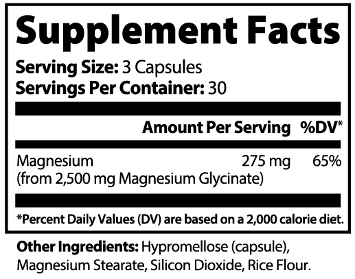 Perform & Relax | Magnesium Glycinate