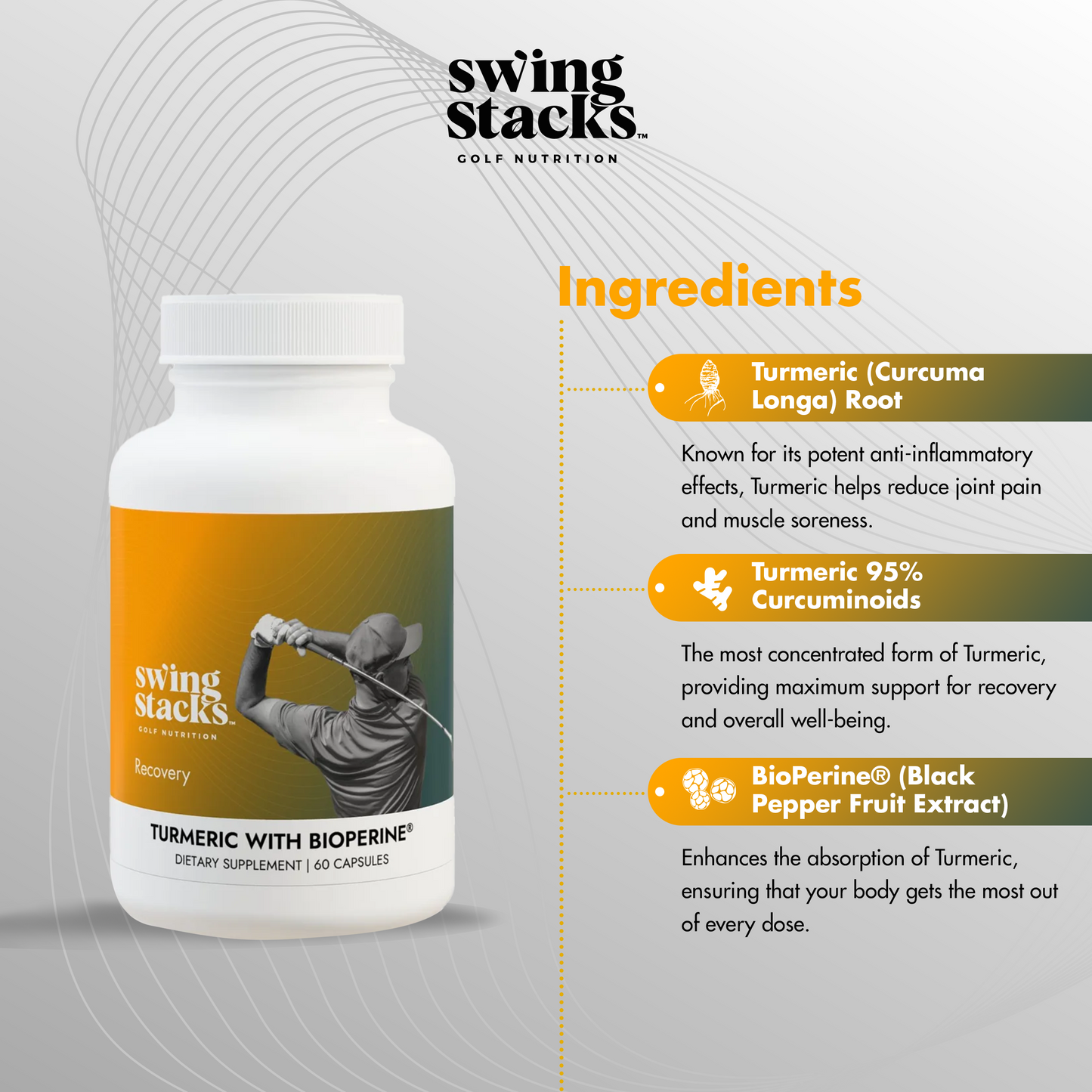 Recover & Defend | Turmeric with Black Pepper