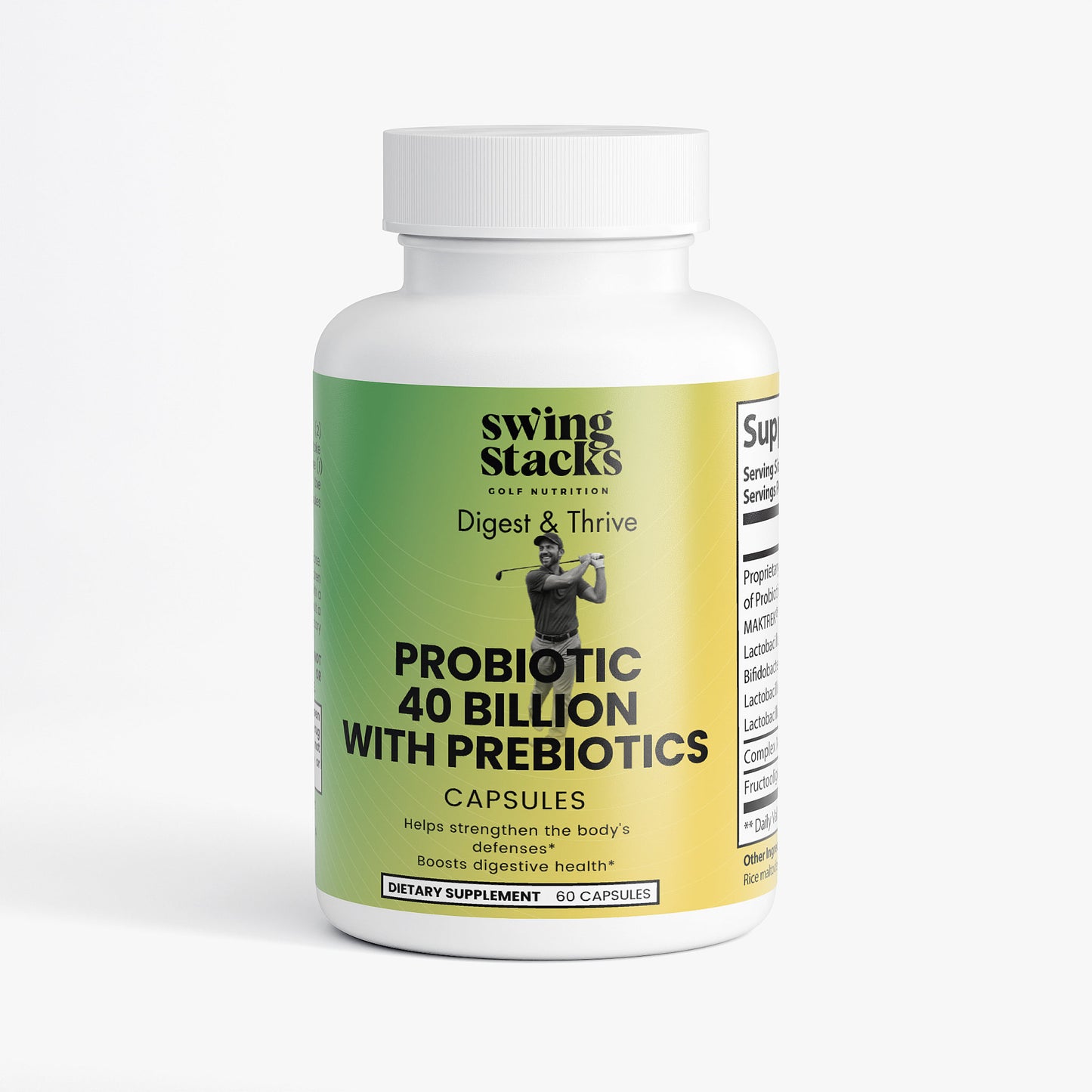 Digest & Thrive | Probiotic 40 Billion Blend