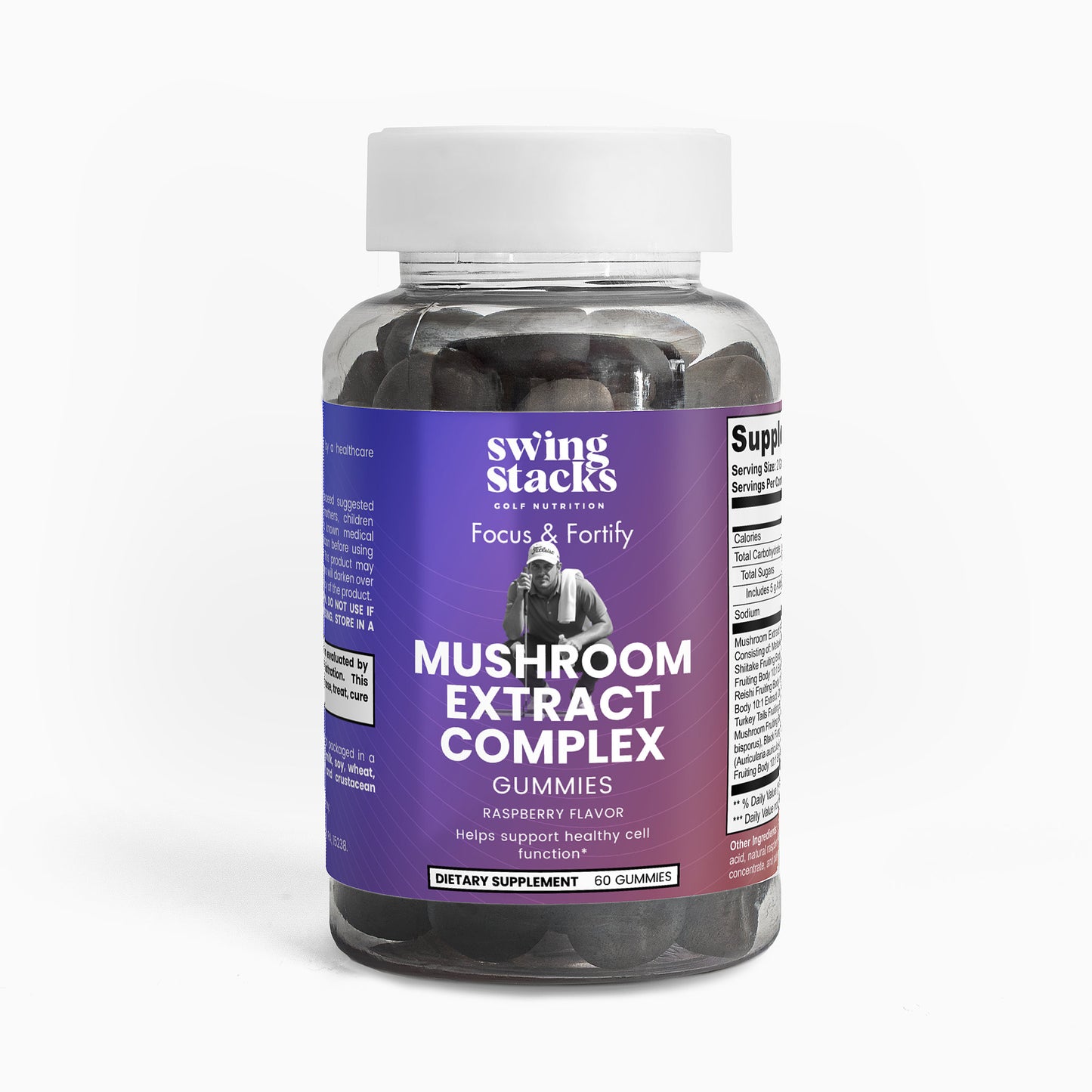 Focus & Fortify | Mushroom Extract Complex Gummies