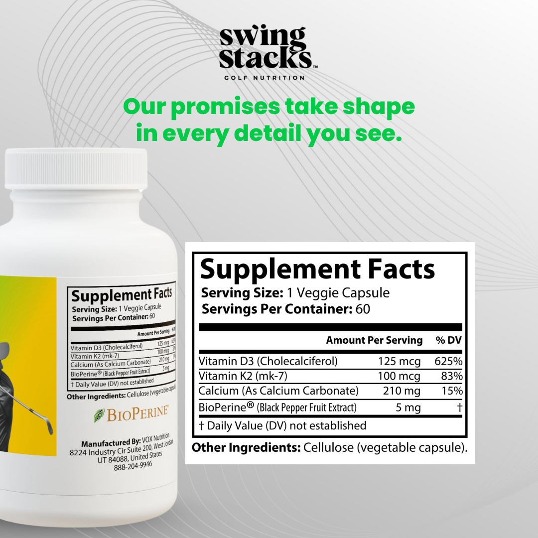 Strength & Support | Vitamin K2 + D3
