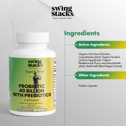 Digest & Thrive | Probiotic 40 Billion Blend